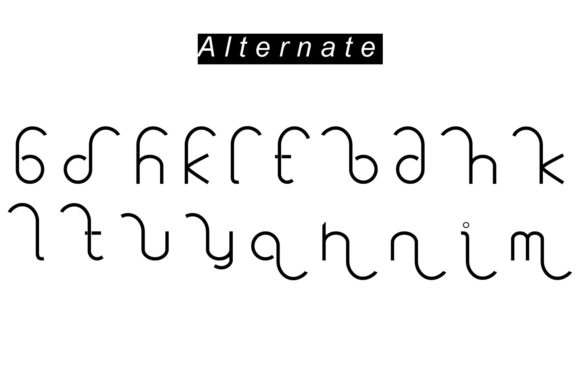 Putih. Font PNG with transparent background - Preview 3