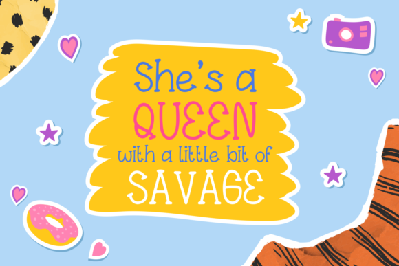 Queen Sipur Font PNG with transparent background - Preview 1