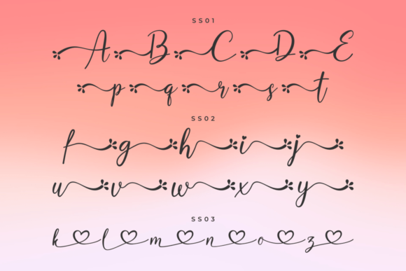 Rahasia Font PNG with transparent background - Preview 4