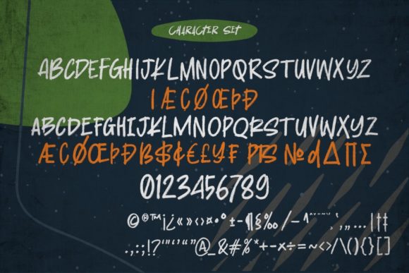 Relocation Font font preview - 2