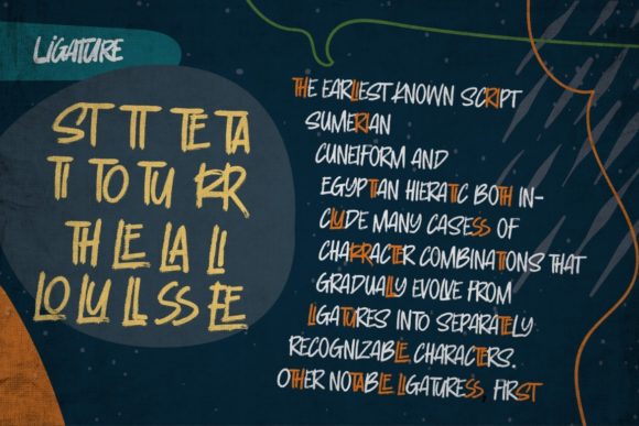 Relocation Font font preview - 3