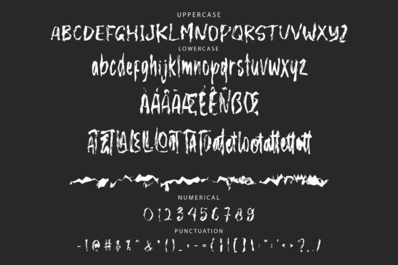 Shadow Ramble Font PNG with transparent background - Preview 6