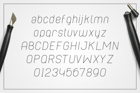 Cabo Rounded Light Italic Font - Preview 2