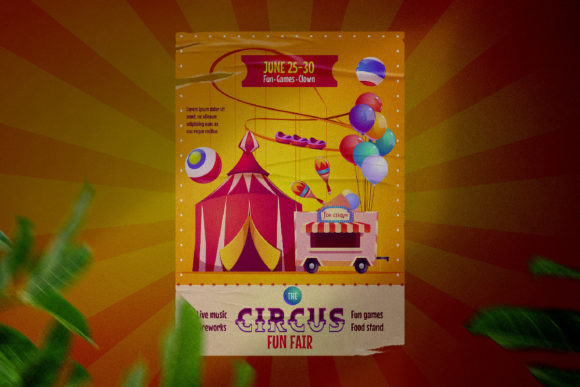 Circus Fun Font PNG with transparent background - Preview 2