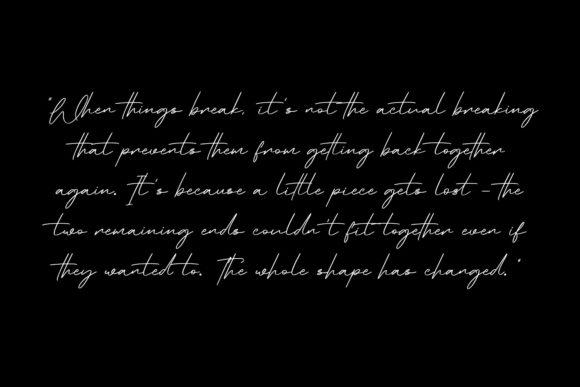 Copper Harbor Script Font - Preview 1