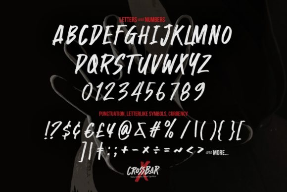 Crossbar Font - Preview 5