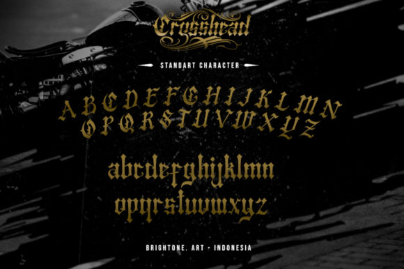 Crosshead Font - Preview 2