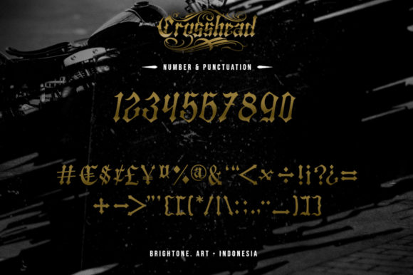 Crosshead Font - Preview 3