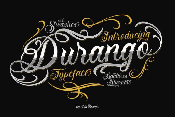 Durango blackletter font
