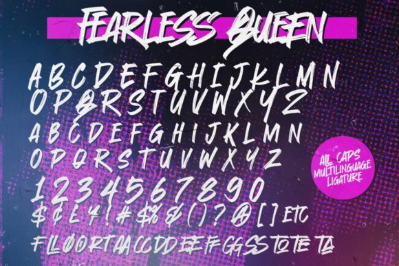Fearless Queen Font - Preview 5