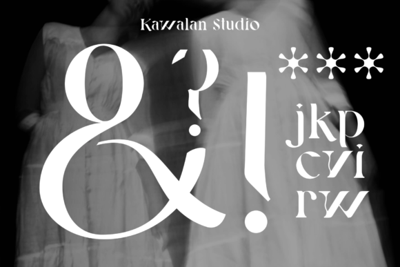 Gerhana Bulan Font PNG with transparent background - Preview 4