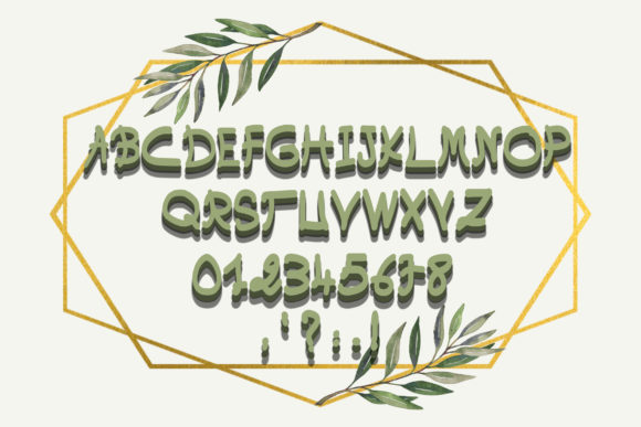 Ggngee Mega Font - Preview 1