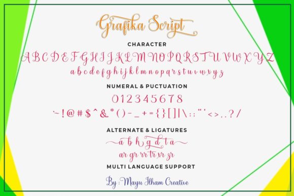 Grafika Script Font - Preview 2