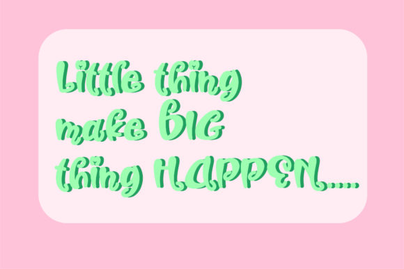Gummies Lemon Font PNG with transparent background - Preview 3