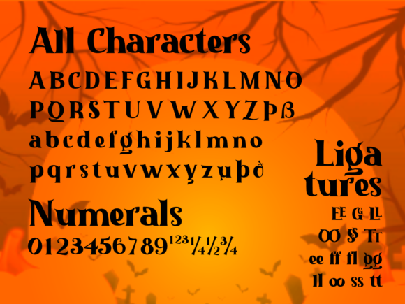 Halloween Nightmare Font - Preview 4