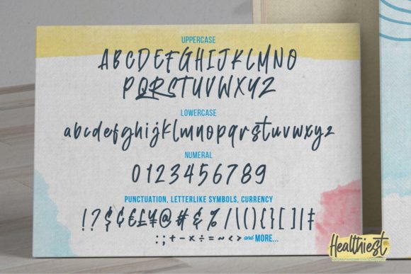 Healthiest Font - Preview 5