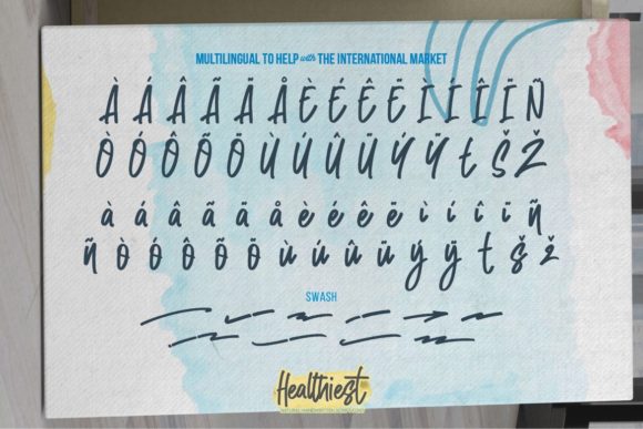 Healthiest Font - Preview 6