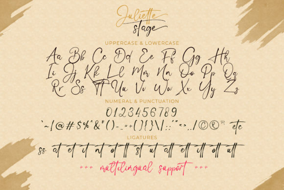 Jinstage Font PNG with transparent background - Preview 6