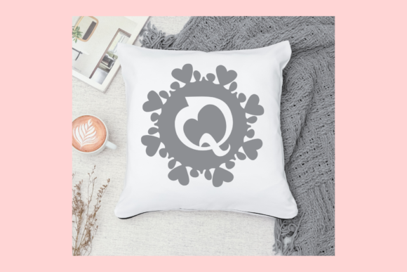 Monogram Coved Font PNG with transparent background - Preview 3