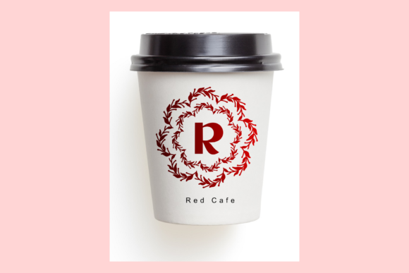 Monogram Stevia Font PNG with transparent background - Preview 4
