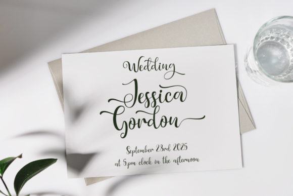 Roseting Font font preview - 1