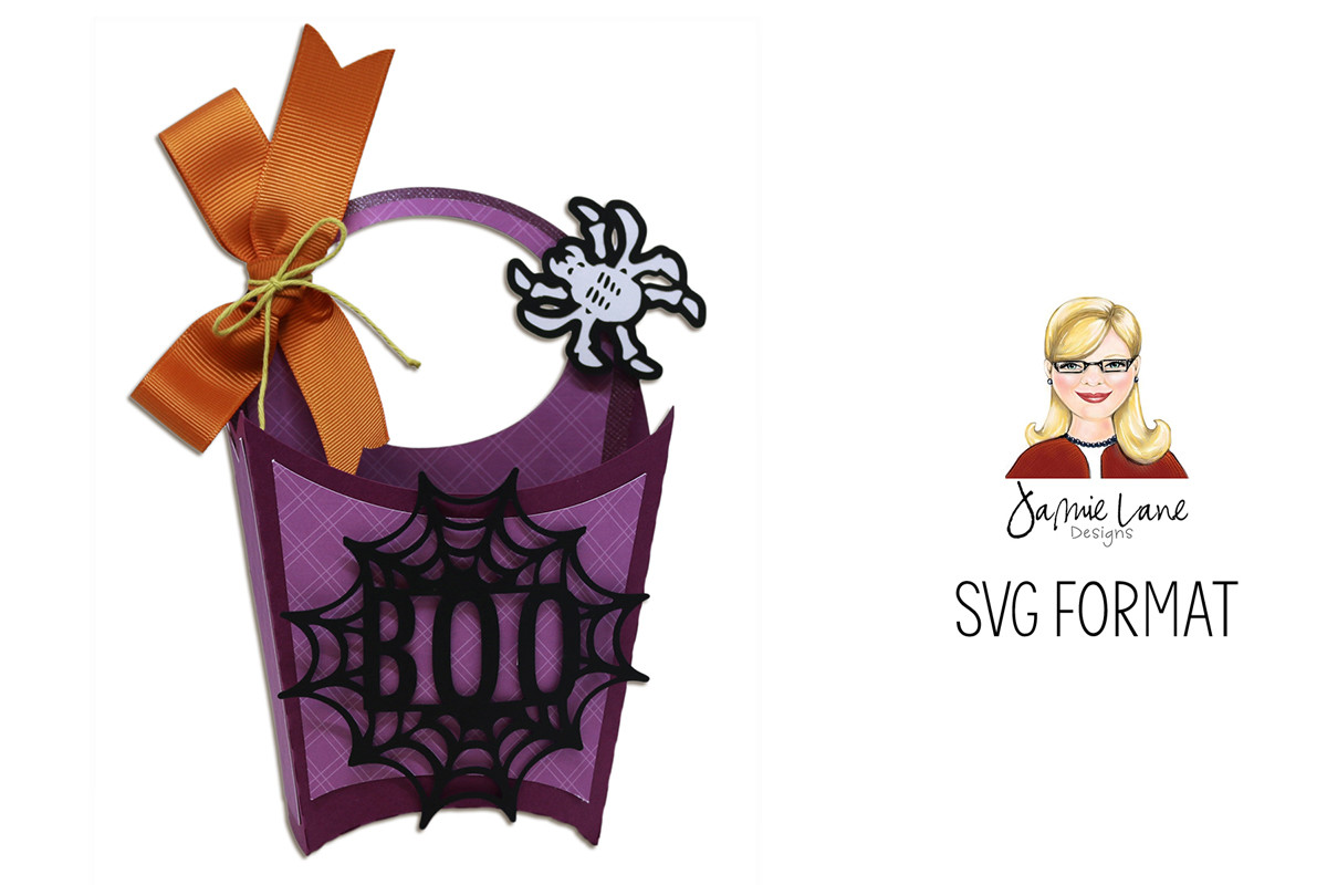 Spider Boo Box You've Been Boo'd Spider Box · Creative Fabrica