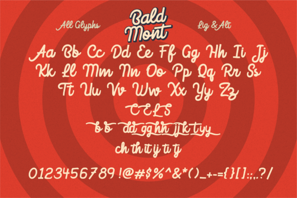 Bald Mont Font - Preview 3
