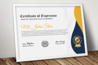 Certificate Template Word Format Graphic by Leza Sam · Creative Fabrica