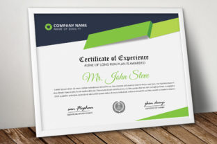 Company Certificate Word Template Graphic by Leza Sam · Creative Fabrica