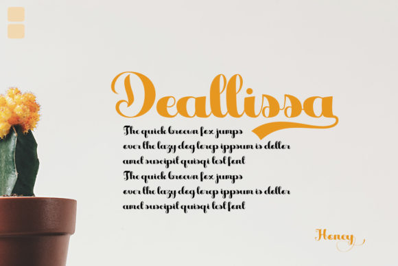 Dealisa Aliane Font - Preview 3