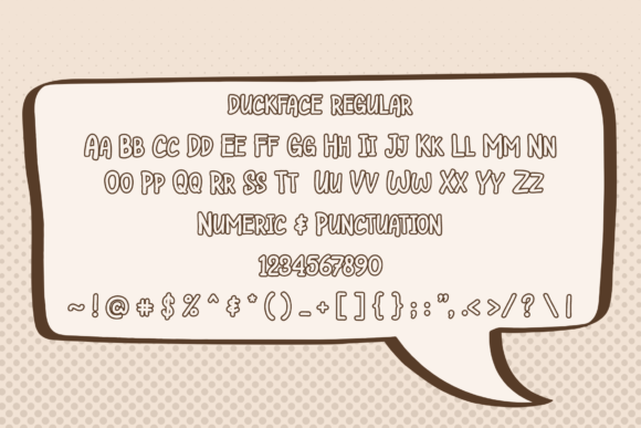 Duckface Font - Preview 6