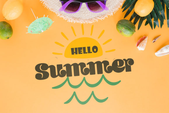 Groovy Summer Font - Preview 1