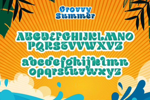 Groovy Summer Font - Preview 4