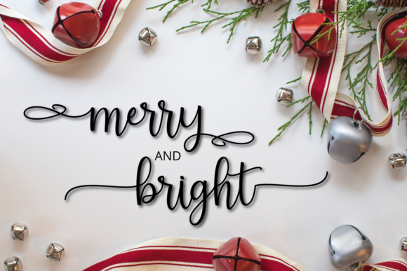 Last Christmas Script Font PNG with transparent background - Preview 1