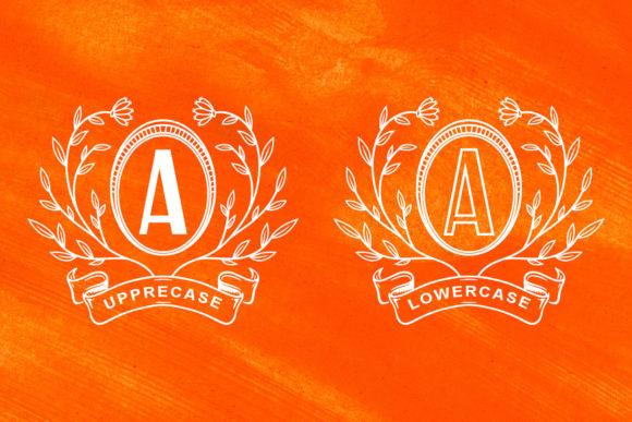 Auro Monogram Font - Preview 4