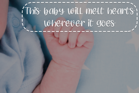 Baby Child Font - Preview 2