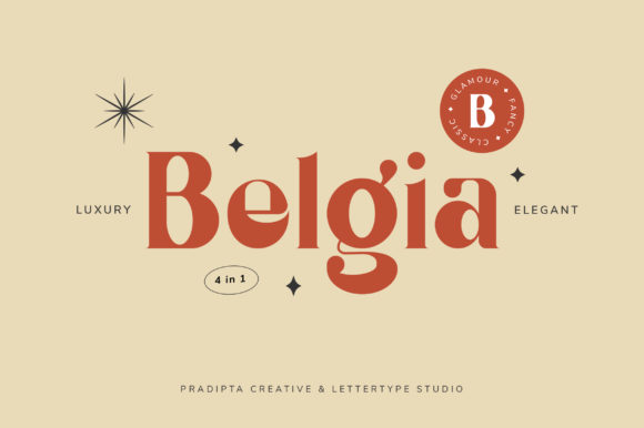 Belgia Font - Preview 1