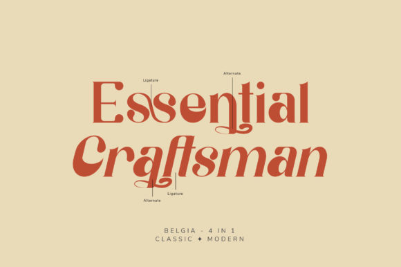 Belgia Font - Preview 5