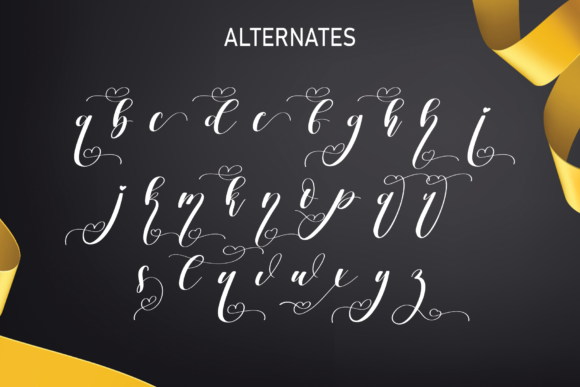 Calligraphy Font - Preview 6