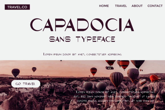 Capadocia Font - Preview 4