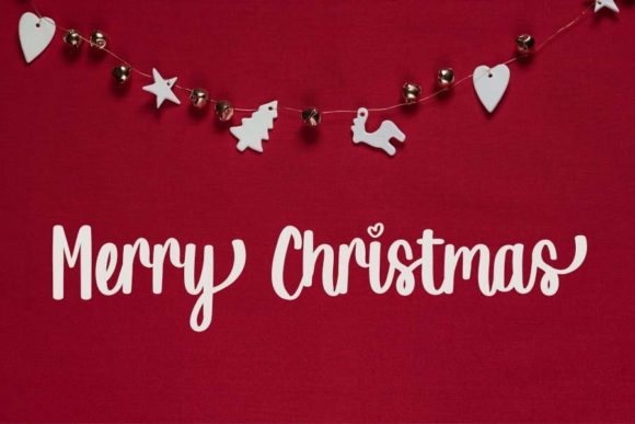 Christmas Font - Preview 1