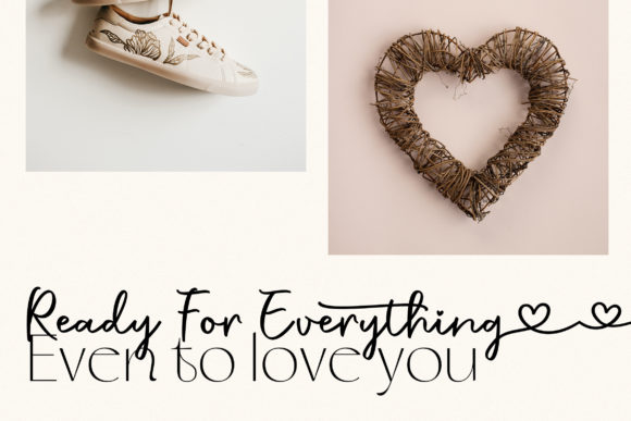 Crowd Heart Script Font - Preview 2