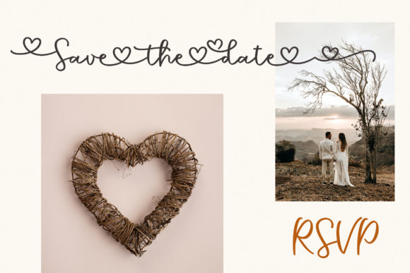 Crowd Heart Script Font - Preview 4