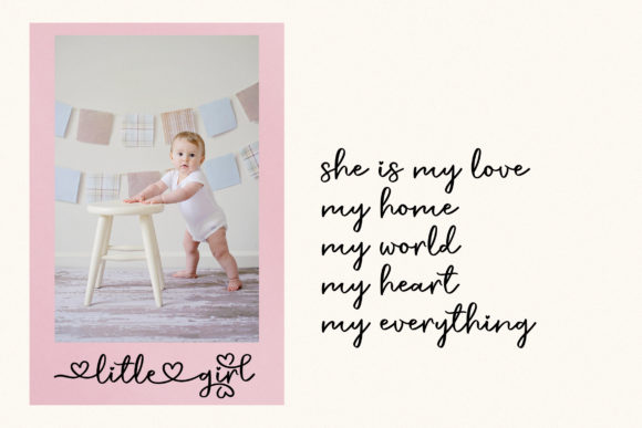 Crowd Heart Script Font - Preview 6