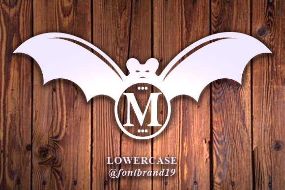 Cute Bat Halloween Font - Preview 1