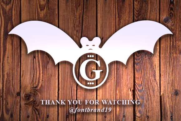 Cute Bat Halloween Font - Preview 3