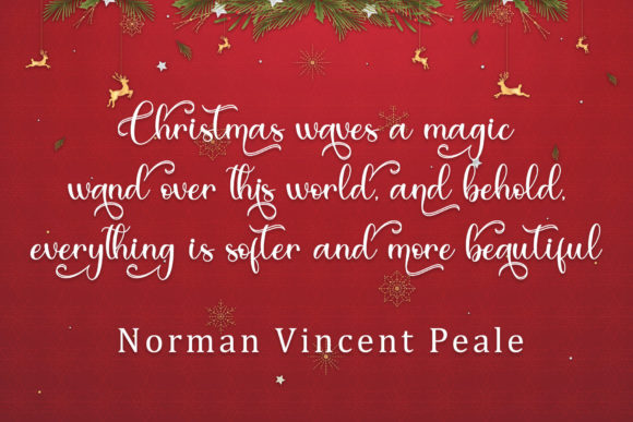 Dream Christmas Font - Preview 1