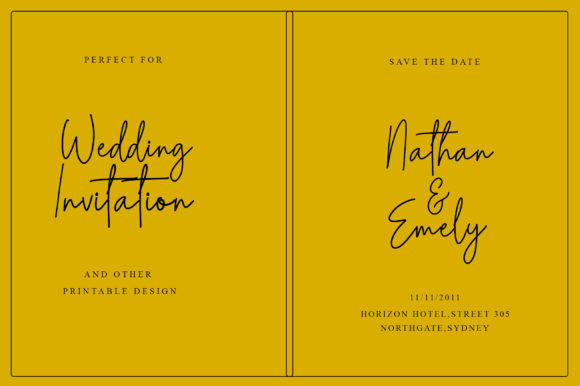 Family Tree Font - Preview 4