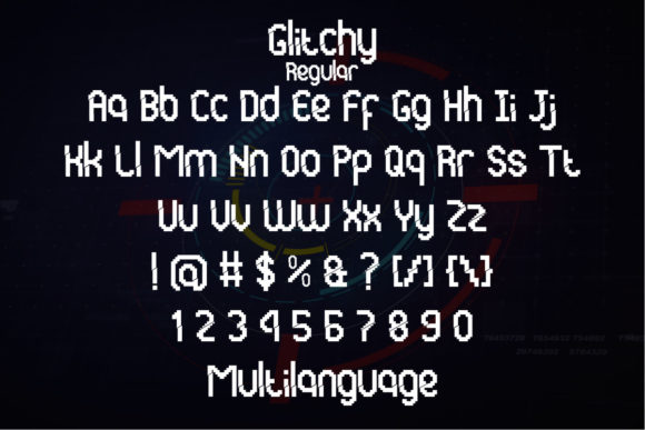 Glitchy Font - Preview 2