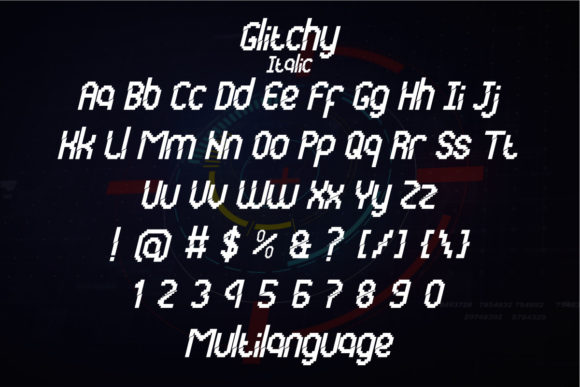 Glitchy Font - Preview 5
